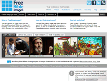 Tablet Screenshot of freebibleimages.org